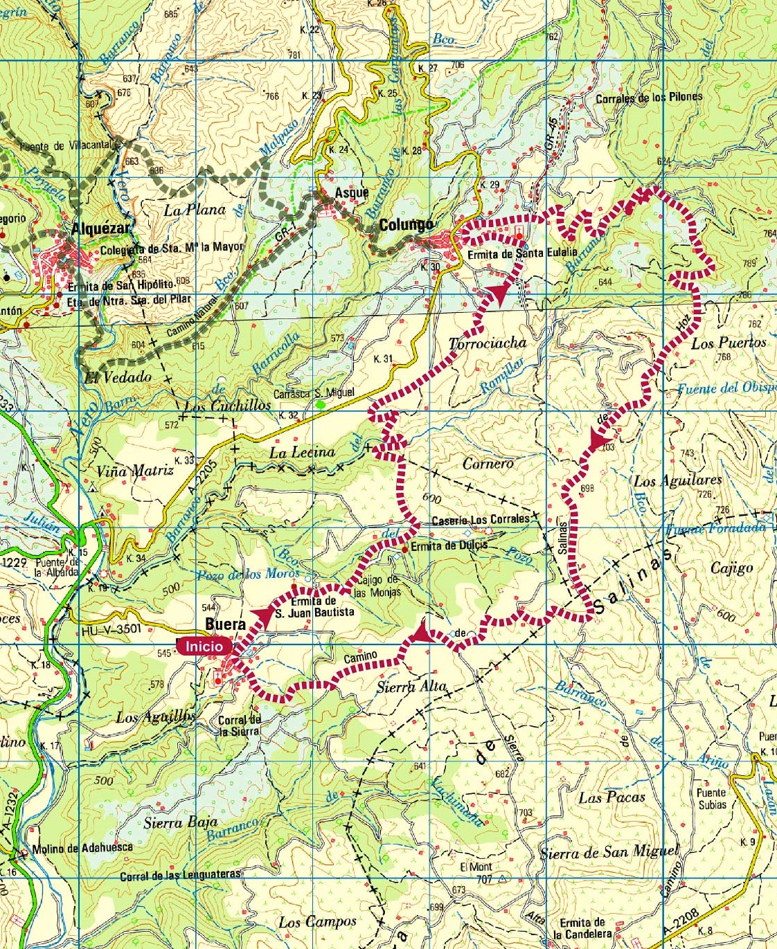 Mapa ruta BTT Santa María de Dulcis MAPA-Ruta35 BTTSantaMariaDulcis